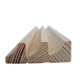 Vidinis kampas, matmenys 18 x 18 x 3000 mm, pušis, masyvas, A klasė