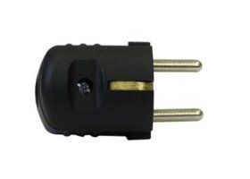 Kištukas be įž. N/L 13626/18490, be įžeminimo, juodos sp.