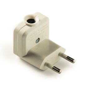 Kištukas FAMATEL 1003, be įž., kampinis, 250V 10A