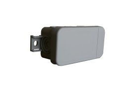 Paskirstymo dėžutė LIREGUS Hmd-1, paviršinė, 84 x 45 x 37 mm, IP54, 400V, pilka, DIN EN 60670