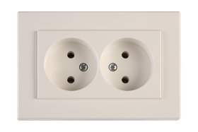 Kištukinis lizdas VILMA RP16-020 XP500, baltos sp.