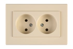 Kištukinis lizdas VILMA RP16-020 XP500, smėlio sp.