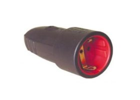 Lizdas kištukui INSTABALT, juodos sp., guminis N/L