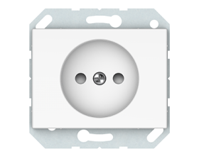 Kištukinis lizdas VILMA RP16-001-22 XP500, baltos spalvos, b/r su apsauga