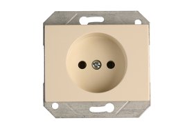 Kištukinis lizdas VILMA RP16-001-02 XP500, smėlio spalvos, b/r