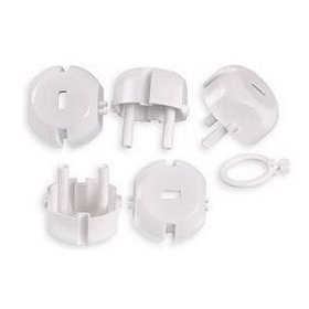 Kištukinio lizdo dangtelis ZG-1, baltos sp., apsauga nuo vaikų, 5vnt.