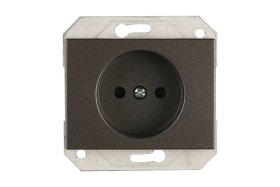 Kištukinis lizdas VILMA RP16-001-02 XP500, b/r, antracitas