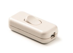 Tarplaidinis jungiklis FAMATEL 4403, baltos sp.