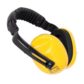 Ausinės su lankeliu SAIGA LAA400B, reguliuojamos, garso sulaikymas - SNR 27dB