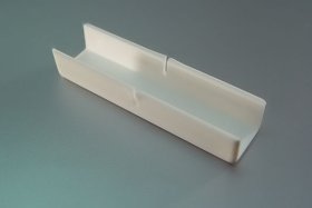 Lubinių karnizų sujungiamasis elementas HESORA, Baltos spalvos