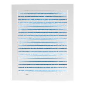 Plastikinės grotelės - revizinės durelės EUROPLAST, 150x200 HYBRYD HR1520 Su filtru