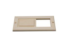 Pirties ventiliacijos sklendė MEDYNAS, 90 x 14 x 120 mm, su užsklanda, liepa