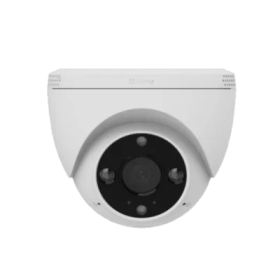 Išmanioji lauko kamera EZVIZ Cs-H4, objektyvas 2.8 mm, raiška 3MP (2304x1296), Wi-Fi, SD lustas, IP67, baltos sp.