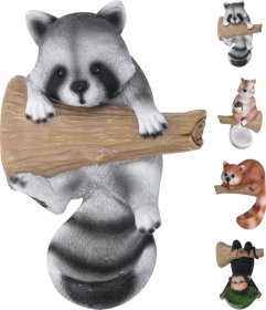 Sodo dekoracija SODO GYVŪNAI, 4 skirtingi dizainai, 13,5 x 7 x 19,5 cm.