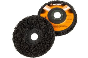 Nailoninis šlifavimo diskas WENDT, rūdžių, dažų valymui, korėtas, 125x22 mm