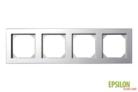 Rėmelis LIREGUS Epsilon, 4 vietų, metalo sp., K14-145-04.E/Mt 