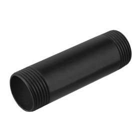 Dekoratyvinis vamzdis RUSTICLINE, 3/4", ilgis 80 mm, skersmuo 25 mm, RT-28, juodos sp.