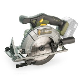 Akumuliatorinis diskinis pjūklas HERVIN BATTERY, 20 V, Ø165 mm, pjovimo gylis 38 mm, be akumuliatoriaus, PLCYL-M132
