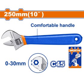 Reguliuojamas raktas WADFOW, 0-30 mm, 250 mm, WAW5110