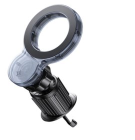 Automobilinis telefono laikiklis ALBURNUS, magnetinis, tvirtinamas į groteles, skersmuo 5 cm