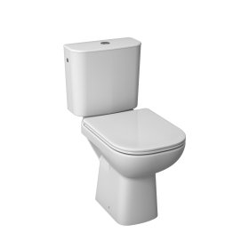 Klozetas JIKA DEEP, pastatomas, be dangčio, vandens nuleidimas 3/4,5L, horizontalus išvadas, įvadas iš apačios,H8266160002801