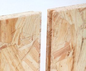 Orientuotų skiedrų plokštė OSB 3, frezuota, matmenys 15 x 625 x 2500 mm, 1 vnt - 1,5625 m2