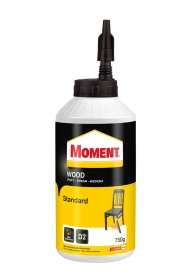 Klijai MOMENT Wood, vandens pagrindo, visų rūšių medienai, 250 g