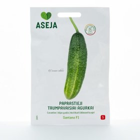 Daržovių sėklos, paprastieji trumpavaisiai agurkai Santana F1, ASEJA, 1gr, 20815(5)
