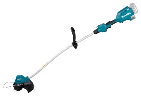 Akumuliatorinė žoliapjovė MAKITA DUR189Z, 18 V, pjovimo plotis 300 mm, kilpinė rankena, teleskopinis kotas, svoris 2,6 kg, be akumuliatorių ir kroviklio