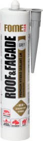 Hermetikas FOME FLEX Hybrid Roof&Facade Lm, 300 ml, pilkas