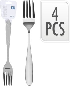 Šakučių rinkinys, 4 vnt., nerūdijantis plienas