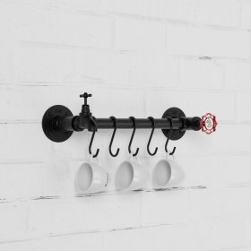 Laikiklio rinkinys RUSTICLINE, ilgis 43 cm, juodos sp., 1 vnt.