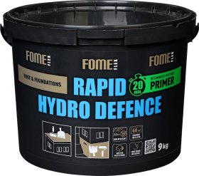Bituminis-polimerinis gruntas FOME FLEX, Rapid Hydro Defence Primer, 9 kg
