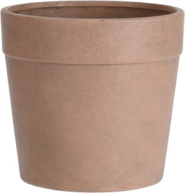 Keraminis lauko vazonas, terakotos sp., 16 x 16 x 15 cm.