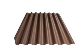 Banguotas lakštas ETERNIT Klasika L21, matmenys 1130 x 1250 mm, ruda spalva, 270975