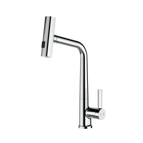 Plautuvės maišytuvas VENTO Urban, ištraukiamas snapas, chromo spl.