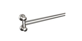 Ranksluosčių kabykla ANDEX Classic 005Cc, pakabinama, 45 cm, dviguba, chromuota