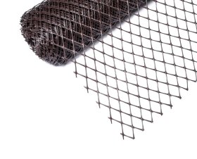 Tvoros tinklas HERVIN GARDEN HG-2, plastikinis, akutė 35 mm x 35 mm, 1,2 x 10 m, rudos sp.