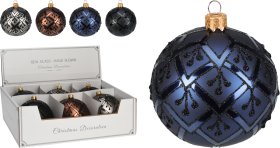 Eglutės žaisliukas, 4 tamsių sp., 1 vnt., 100 mm