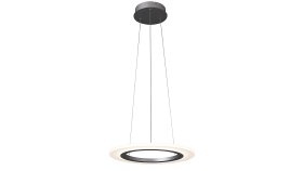 Pakabinamas LED šviestuvas RABALUX Adrienne, 20W, 230V, 4000K, 1200 lm, IP20, metalinis, sidabro sp., 400 x 1200 x 400 mm, 2428