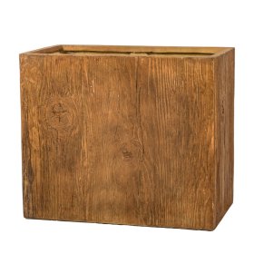 Keraminis lauko vazonas Donica Plantify III, rudos sp., 70 x 40 x 60 cm.