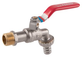 Žalvarinis lauko ventilis FERRO, 1/2 ", -F-COMFORT, ilga rankena, KCN1