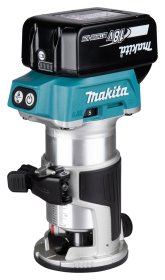 Akumuliatorinė freza MAKITA DRT50Z, 18 V, griebtuvas 6 - 8 mm, 10.000 - 30.000 r/min, be akumuliatorių ir kroviklio