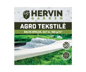 Agro tekstilė HERVIN GARDEN, 3 x 7 m, 100g/m2, ATW3x7/100g