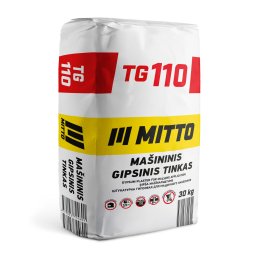 Gipsinis tinkas MITTO TG110, mašininis, 30 kg