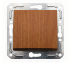 Jungiklis be rėmelio ORRO A550270016, 1 kl., įmontuojamas, medžio sp.