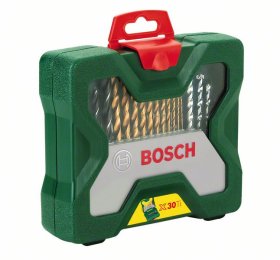 Įrankių rinkinys BOSCH X-Line Titanium, 30 dalių