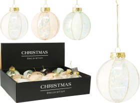 Eglutės žaisliukas, plastikas, 3 skirtingos sp., skersmuo 8 cm