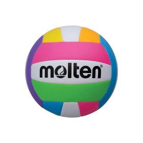 Paplūdimio tinklinio kamuolys MOLTEN MS500-NEON, 5 dydis, sintetinė oda