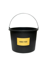 Plastikinis kibiras MOKI VEŽI, 20 l,  juodas